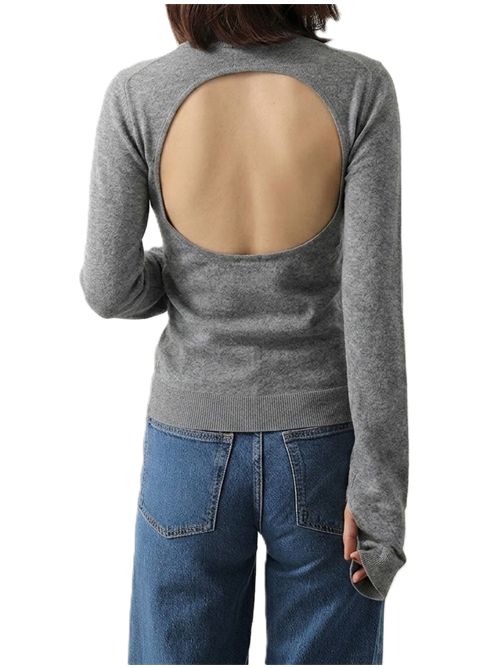 Women's Knit Long Sleeve Turtleneck N°21 | A032 - 9000 - 8994GRIGIO